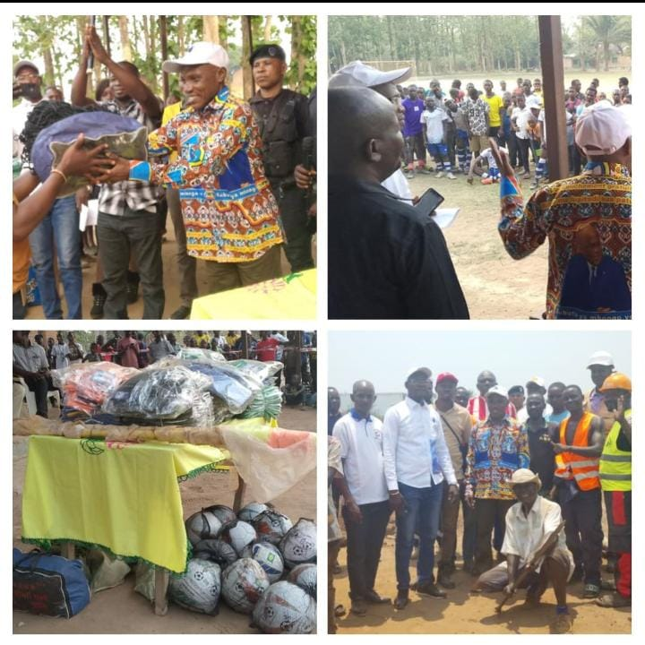 Haut-Uele : en mission à Dungu, le Ministre Provincial Jean-Louis Paypay supervise les projets du gouvernement et réaffirme son attachement à sa base