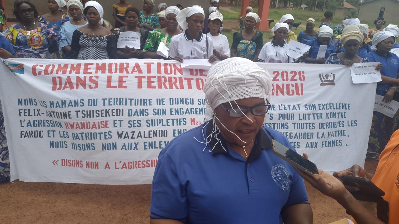 Haut-Uele/JIF : engagées derrière le chef de l’État Félix-Antoine Tshisekedi Tshilombo et le Gouverneur Jean Bakomito, les femmes dénoncent toute agression faite aux femmes